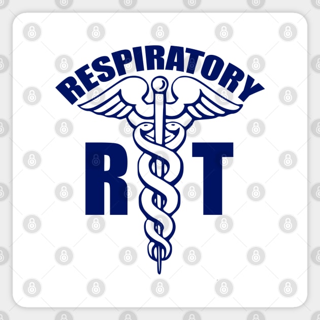 Respiratory Therapist Therapy RT Caduceus Sticker by BDAZ